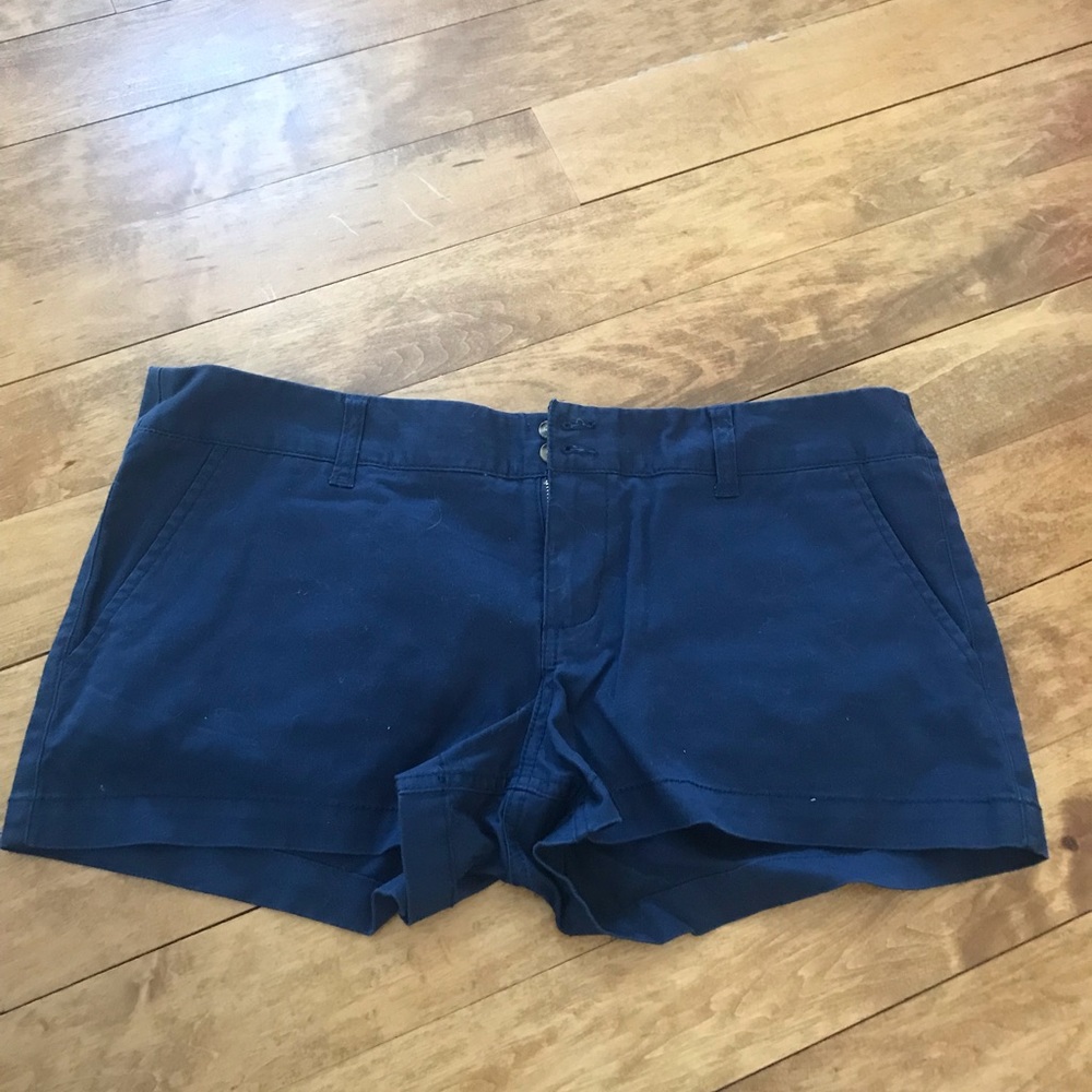 Navy shorts